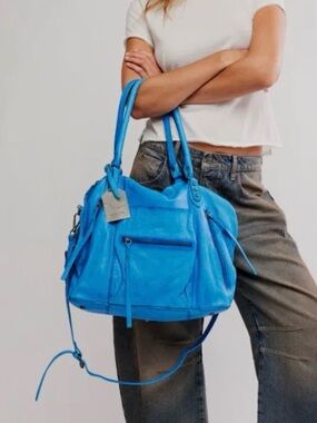 We the free Emerson Tote in Sapphire by Free People